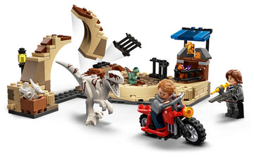 PRE-LOVED LEGO Jurassic World Atrociraptor Dinosaur Bike Chase 76945