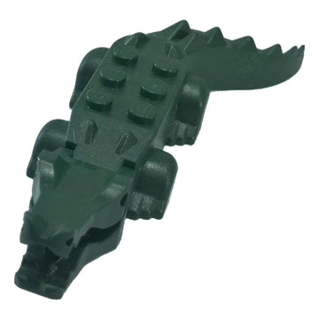 LEGO ANIMAL Alligator / Crocodile (dark green) 6026c01