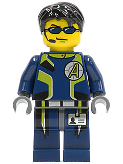 LEGO MINIFIG Agents Agent Chase agt001
