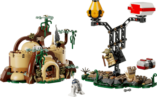 LEGO Star Wars SMART Play Yoda's Hut and Jedi Training 75422