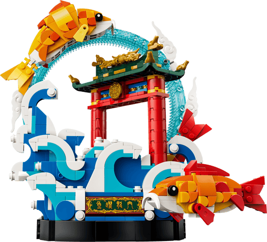 LEGO Chinese Traditional Festival Prosperity Carp Leaping 80120