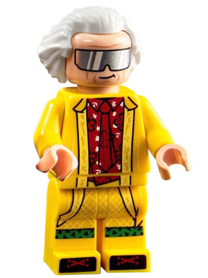 LEGO MINIFIG Icons Doc Brown btf002
