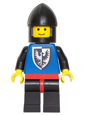 LEGO MINIFIG Castle Black Falcon Guard cas098
