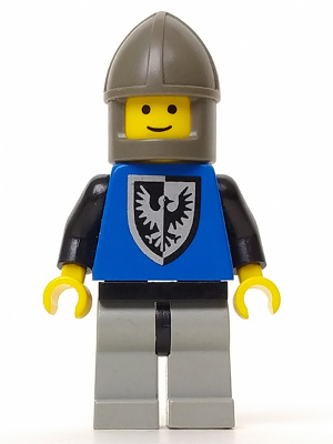 LEGO MINIFIG Castle Black Falcon Guard cas102