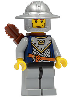 LEGO MINIFIG Castle Guard cas347