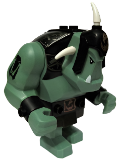 LEGO MINIFIG Castle Troll cas424