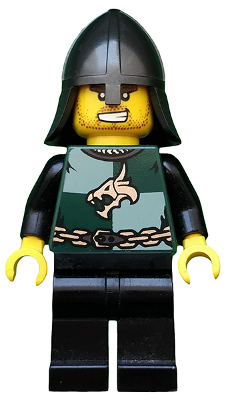 LEGO MINIFIG Castle Dragon Knight Quarters cas439