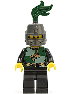 LEGO MINIFIG Castle Dragon Knight Soldier cas454