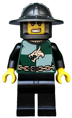 LEGO MINIFIG Castle Dragon Knight Soldier cas455