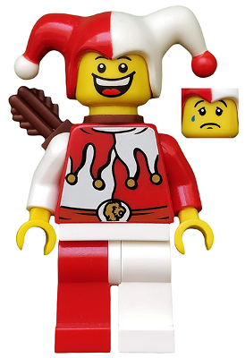 LEGO MINIFIG Castle Jester with Quiver cas512