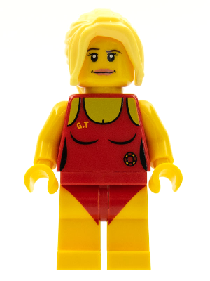 LEGO MINIFIG Minifigure Series Lifeguard col024