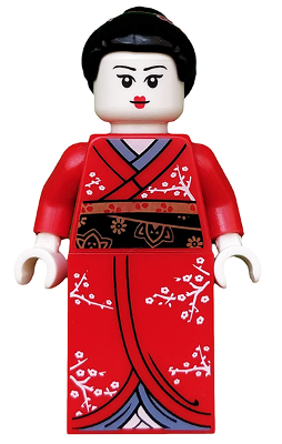 LEGO MINIFIG Minifigure Series Kimono Girl col050