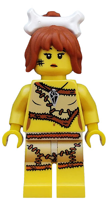 LEGO MINIFIG Minifigure Series Cave Woman col069