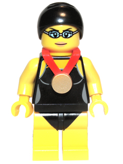LEGO MINIFIG Minifigure Series Swimming Champion col097