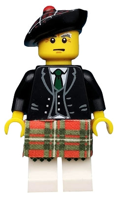 LEGO MINIFIG Bagpiper, Series 7 col102