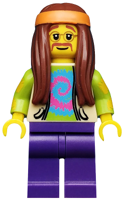 LEGO MINIFIG Minifigure Series Hippie col107