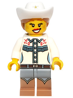 LEGO MINIFIG Minifigure Series Cowgirl col116