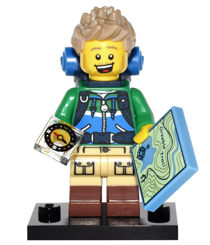 LEGO MINIFIG Hiker, Series 16 col16-6