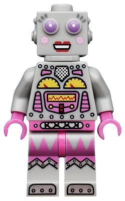 LEGO MINIFIG Lady Robot, Series 11 col178