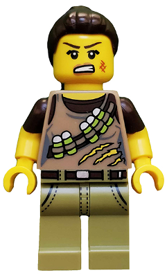 LEGO MINIFIG Minifigure Series Dino Tracker col188