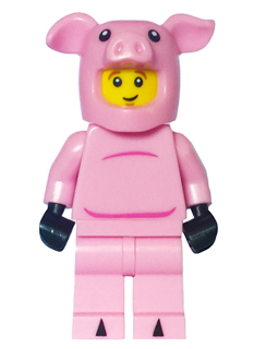 LEGO MINIFIG Minifigure Series Piggy Guy col192