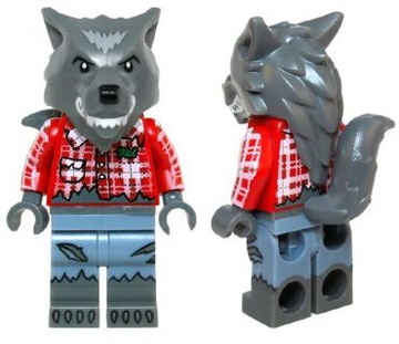 LEGO MINIFIG Minifigure Series Wolf Guy col211