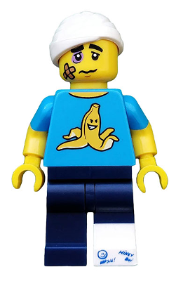 LEGO MINIFIG Minifigure Series Clumsy Guy col231