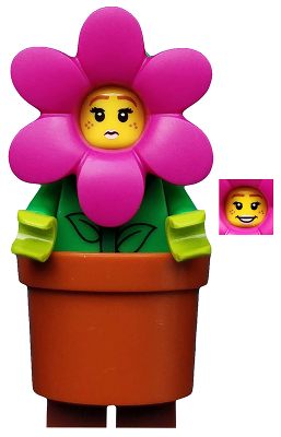 LEGO MINIFIG Minifigure Series Flowerpot Girl col325