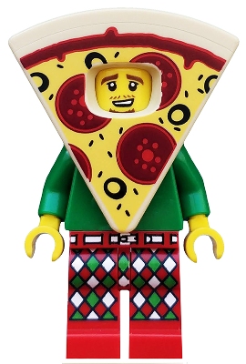 LEGO MINIFIG Minifigure Series Pizza Costume Guy col351