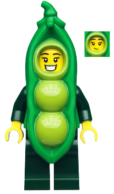 LEGO MINIFIG Minifigure Series Peapod Costume Girl col360