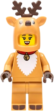 LEGO MINIFIG Minifigure Series Reindeer Costume col401