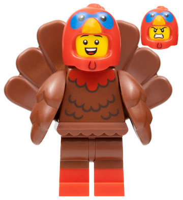 LEGO MINIFIG Minifigure Series Turkey Costume col406