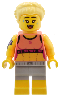 LEGO MINIFIG Minifigure Series Fitness Instructor col430