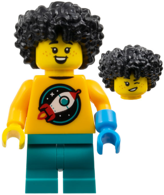 LEGO MINIFIG Minifigure Series Astronomer Kid col452