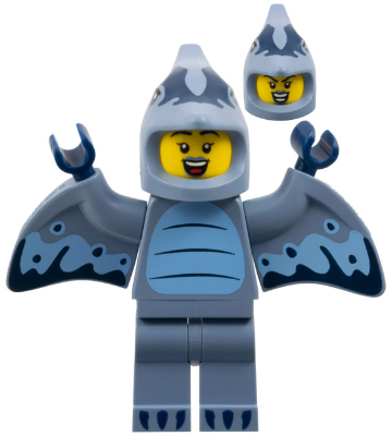 LEGO MINIFIG Minifigure Series Pterodactyl Costume Fan col454