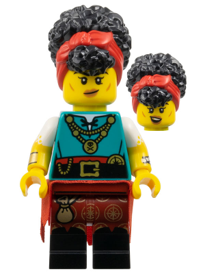 LEGO MINIFIG Minifigure Series Pirate Quartermaster col458