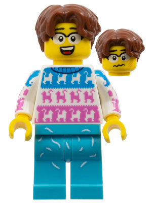 LEGO MINIFIG Minifigure Series Cat Lover col459