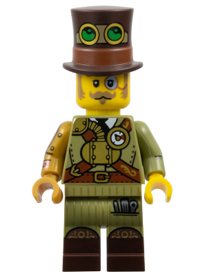 LEGO MINIFIG Minifigure Series Steampunk Inventor col460