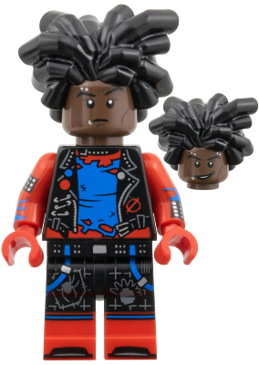 LEGO MINIFIG Minifigure Series Hobie Brown / Spider-Punk colspi02