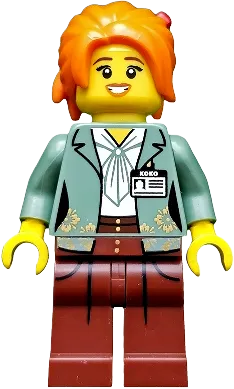 LEGO MINIFIG Minifigure Series Misako (Koko) coltlnm09