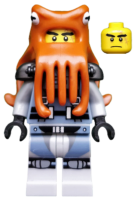 LEGO MINIFIG Minifigure Series Shark Army Octopus coltlnm12