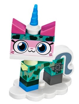 LEGO MINIFIG Camouflage Unikitty, Unikitty!, Series 1 coluni1-8