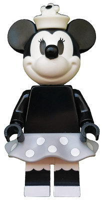 LEGO MINIFIG Minifigure Series Vintage Minnie dis025