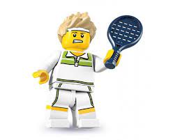 LEGO MINIFIG Tennis Ace, Series 7 col07-9