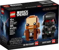 LEGO BrickHeadz Star Wars Obi-Wan Kenobi and Darth Vader 40547