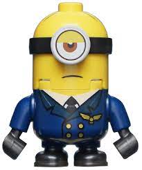 LEGO MINIFIG Minions Minion Stuart - Airplane Pilot mnn014
