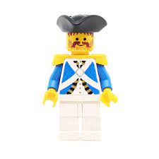 LEGO MINIFIG Pirates Imperial Lt. de Martinet pi063
