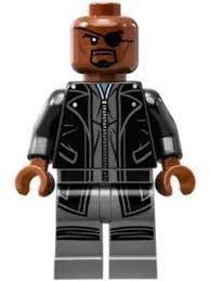 LEGO MINIFIG Marvel Super Heroes Nick Fury sh185