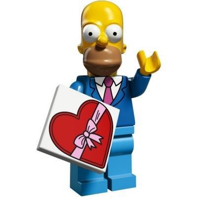 LEGO MINIFIG Date Night Homer, The Simpsons, Series 2 colsim2-1