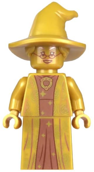 LEGO MINIFIG Harry Potter Professor Minerva McGonagall hp323